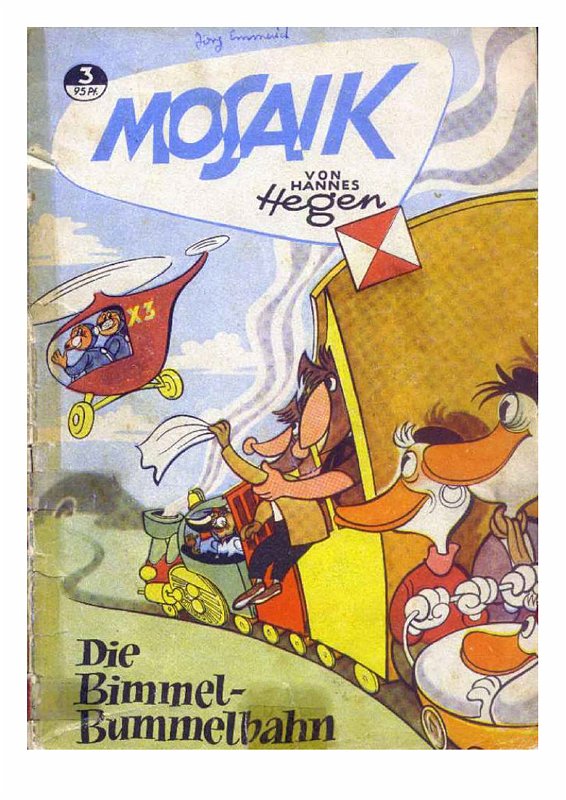 Mosaik-Digedags 003 (1956-06) - Die Bimmel-Bummelbahn