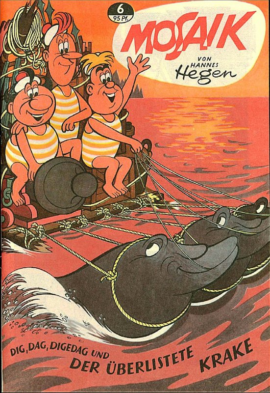 Mosaik-Digedags 006 (1957-05) - Der Ueberlistete Krake
