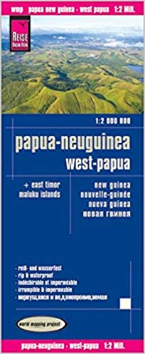 reise know how - landkarte papua neigiunea
