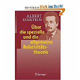 einstein - ueber die spezielle und die allgemeine relativitaetstheorie